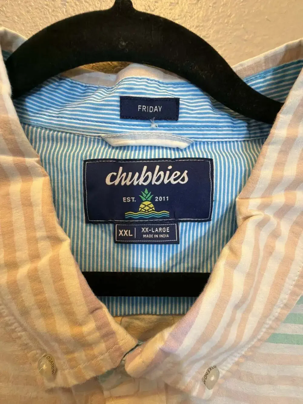 Chubbies The Rainbow Row Friday Shirt